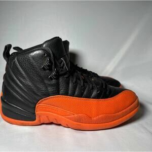 Size 10 - Wmns Air Jordan 12 Retro Brilliant Orange Women's Shoes Ships Now